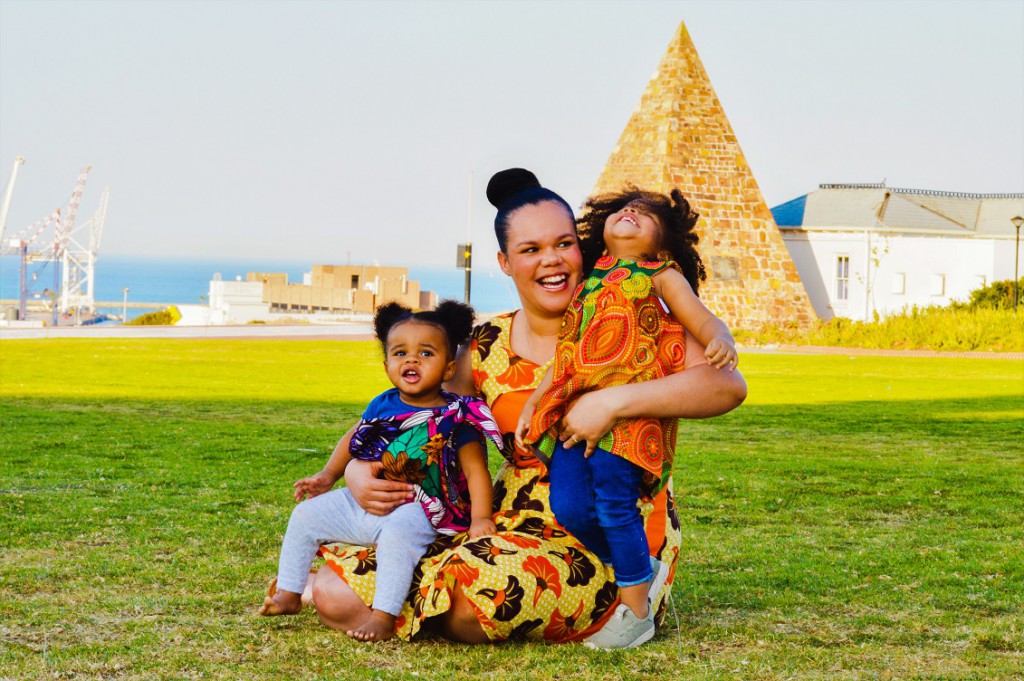 Mom and kids outfits