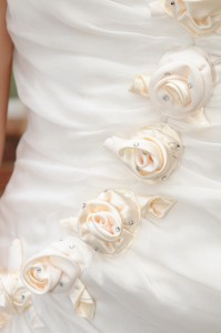 Wedding dress details